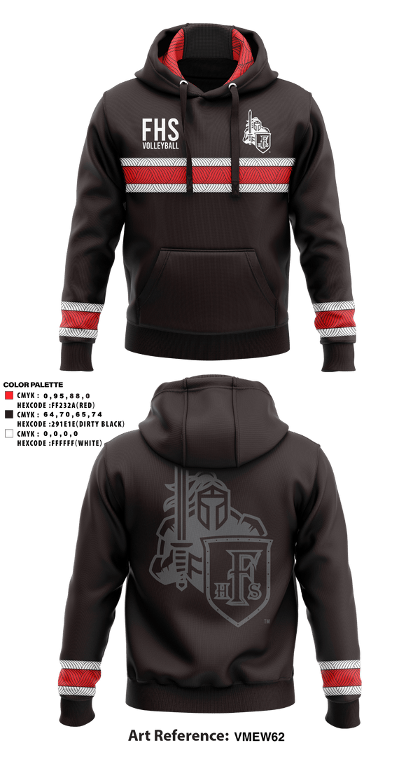 Hoodie, Fairview HS Boys Volleyball, Men's Volleyball, Teamtime, Team time, sublimation, custom sports apparel, team uniforms, spirit wear, spiritwear, sports uniforms, custom shirts, team store, custom team store, fundraiser sports, apparel fundraiser