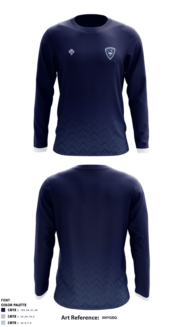 Long Sleeve Performance Shirt, Steamboat Soccer Club, Men's Soccer, Teamtime, Team time, sublimation, custom sports apparel, team uniforms, spirit wear, spiritwear, sports uniforms, custom shirts, team store, custom team store, fundraiser sports, apparel fundraiser