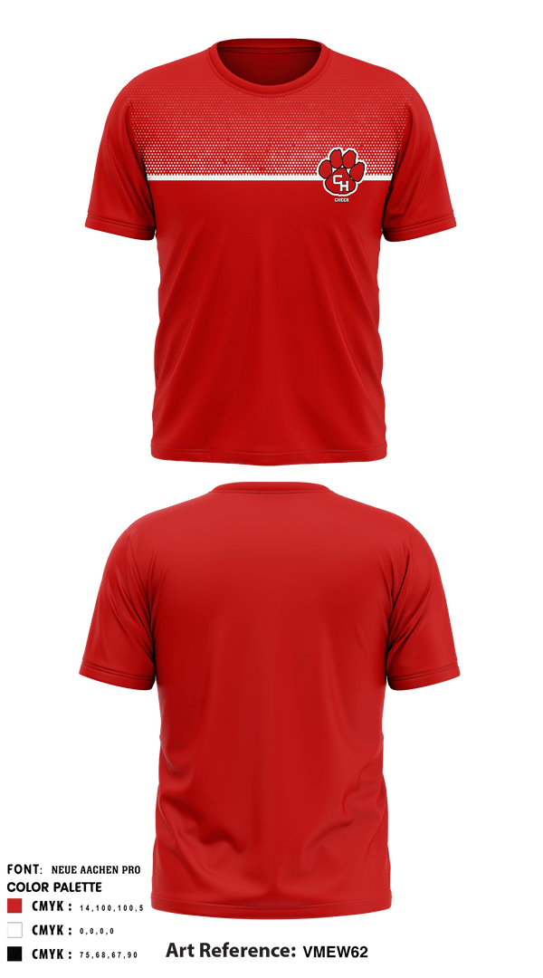 Short Sleeve Performance Shirt, Colleyville Heritage High School Cheer, , Teamtime, Team time, sublimation, custom sports apparel, team uniforms, spirit wear, spiritwear, sports uniforms, custom shirts, team store, custom team store, fundraiser sports, apparel fundraiser