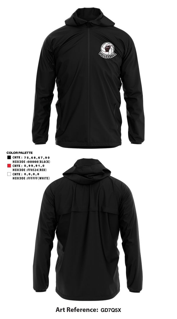 Windbreaker, Weaver Bearcats, Women's Volleyball, Teamtime, Team time, sublimation, custom sports apparel, team uniforms, spirit wear, spiritwear, sports uniforms, custom shirts, team store, custom team store, fundraiser sports, apparel fundraiser