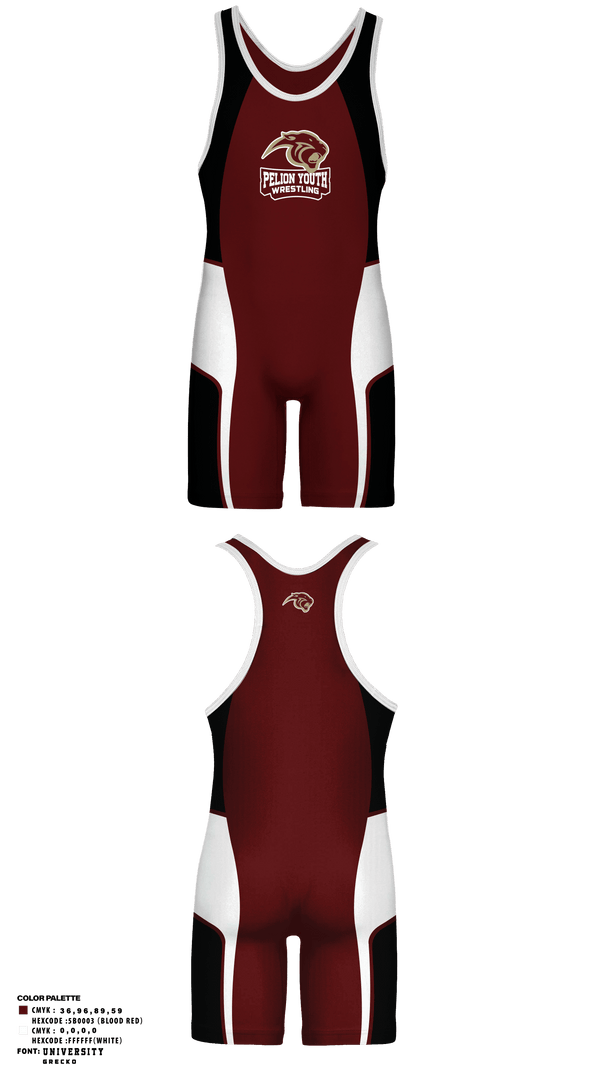 Wrestling Singlet, Pelion Youth Wrestling, Wrestling, Teamtime, Team time, sublimation, custom sports apparel, team uniforms, spirit wear, spiritwear, sports uniforms, custom shirts, team store, custom team store, fundraiser sports, apparel fundraiser