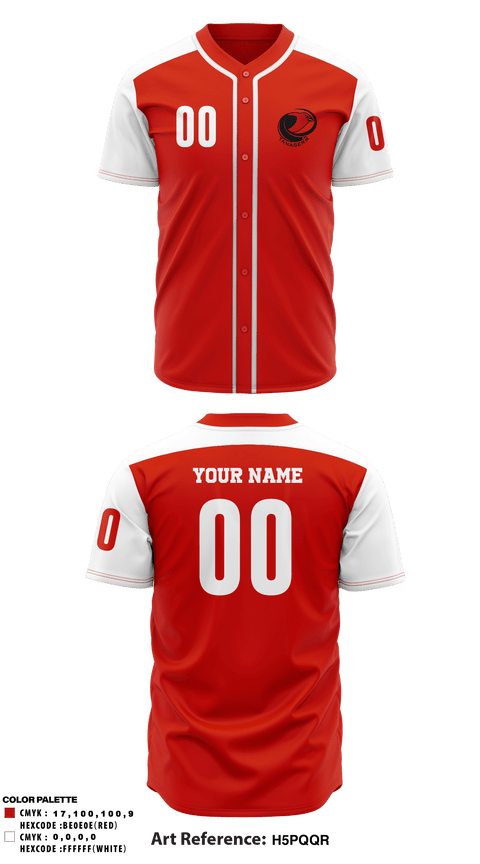Two Button Baseball Jersey, Vermillion High School Baseball, Baseball, Teamtime, Team time, sublimation, custom sports apparel, team uniforms, spirit wear, spiritwear, sports uniforms, custom shirts, team store, custom team store, fundraiser sports, apparel fundraiser