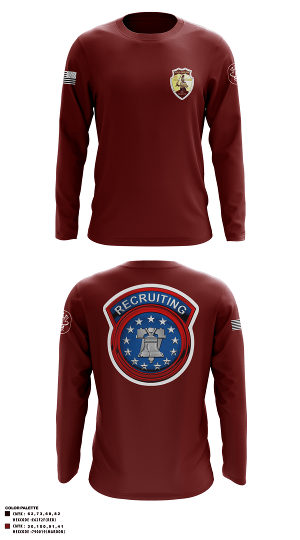 Long Sleeve Performance Shirt, , Army, Teamtime, Team time, sublimation, custom sports apparel, team uniforms, spirit wear, spiritwear, sports uniforms, custom shirts, team store, custom team store, fundraiser sports, apparel fundraiser