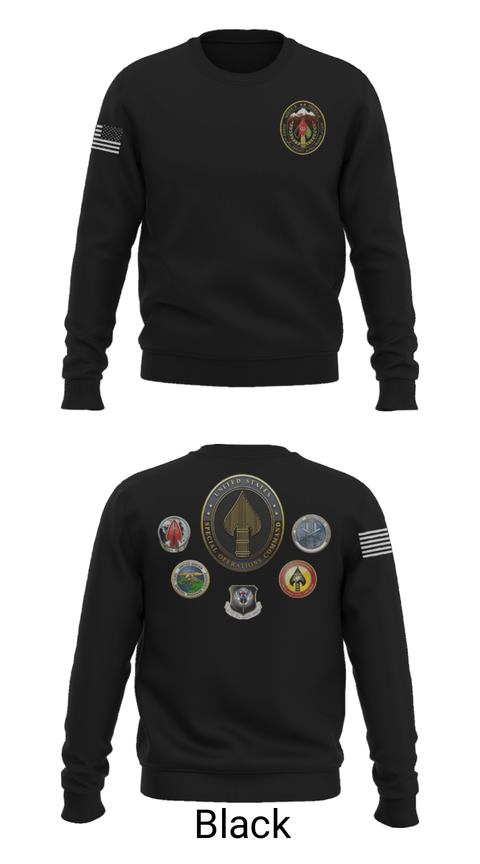 Crew Neck Sweatshirt, , Army, Teamtime, Team time, sublimation, custom sports apparel, team uniforms, spirit wear, spiritwear, sports uniforms, custom shirts, team store, custom team store, fundraiser sports, apparel fundraiser
