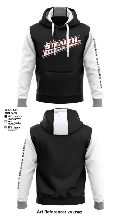 Hoodie, Stealth Softball Org, Softball, Teamtime, Team time, sublimation, custom sports apparel, team uniforms, spirit wear, spiritwear, sports uniforms, custom shirts, team store, custom team store, fundraiser sports, apparel fundraiser