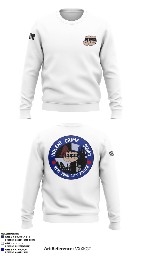Crew Neck Sweatshirt, , Police, Teamtime, Team time, sublimation, custom sports apparel, team uniforms, spirit wear, spiritwear, sports uniforms, custom shirts, team store, custom team store, fundraiser sports, apparel fundraiser