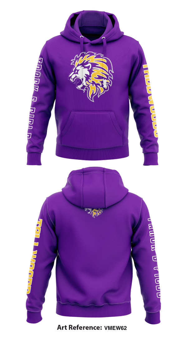 Hoodie, Tallwood Track & Field, Track & Field, Teamtime, Team time, sublimation, custom sports apparel, team uniforms, spirit wear, spiritwear, sports uniforms, custom shirts, team store, custom team store, fundraiser sports, apparel fundraiser