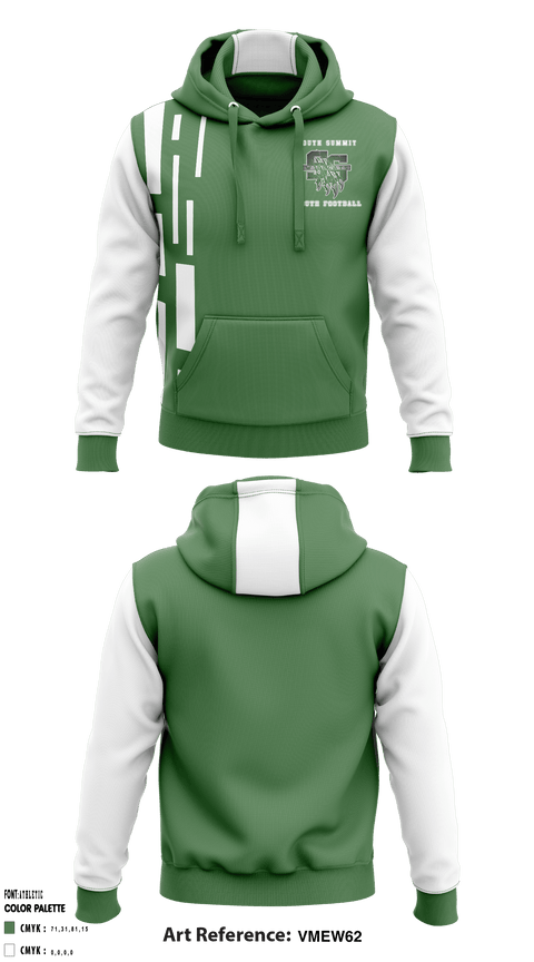 Hoodie, South Summit youth football, Football, Teamtime, Team time, sublimation, custom sports apparel, team uniforms, spirit wear, spiritwear, sports uniforms, custom shirts, team store, custom team store, fundraiser sports, apparel fundraiser