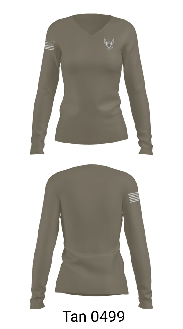 Women's Long Sleeve Vneck Shirt, , Police, Teamtime, Team time, sublimation, custom sports apparel, team uniforms, spirit wear, spiritwear, sports uniforms, custom shirts, team store, custom team store, fundraiser sports, apparel fundraiser