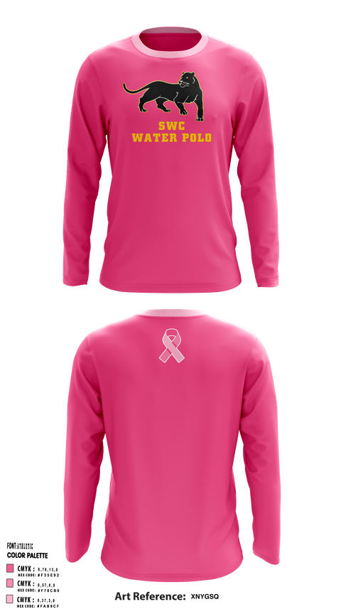 Long Sleeve Performance Shirt, Southwestern College Water Polo, School Spirit Store, Teamtime, Team time, sublimation, custom sports apparel, team uniforms, spirit wear, spiritwear, sports uniforms, custom shirts, team store, custom team store, fundraiser sports, apparel fundraiser