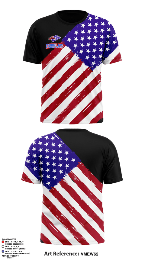 Short Sleeve Performance Shirt, Douglas High School Track, Track & Field, Teamtime, Team time, sublimation, custom sports apparel, team uniforms, spirit wear, spiritwear, sports uniforms, custom shirts, team store, custom team store, fundraiser sports, apparel fundraiser