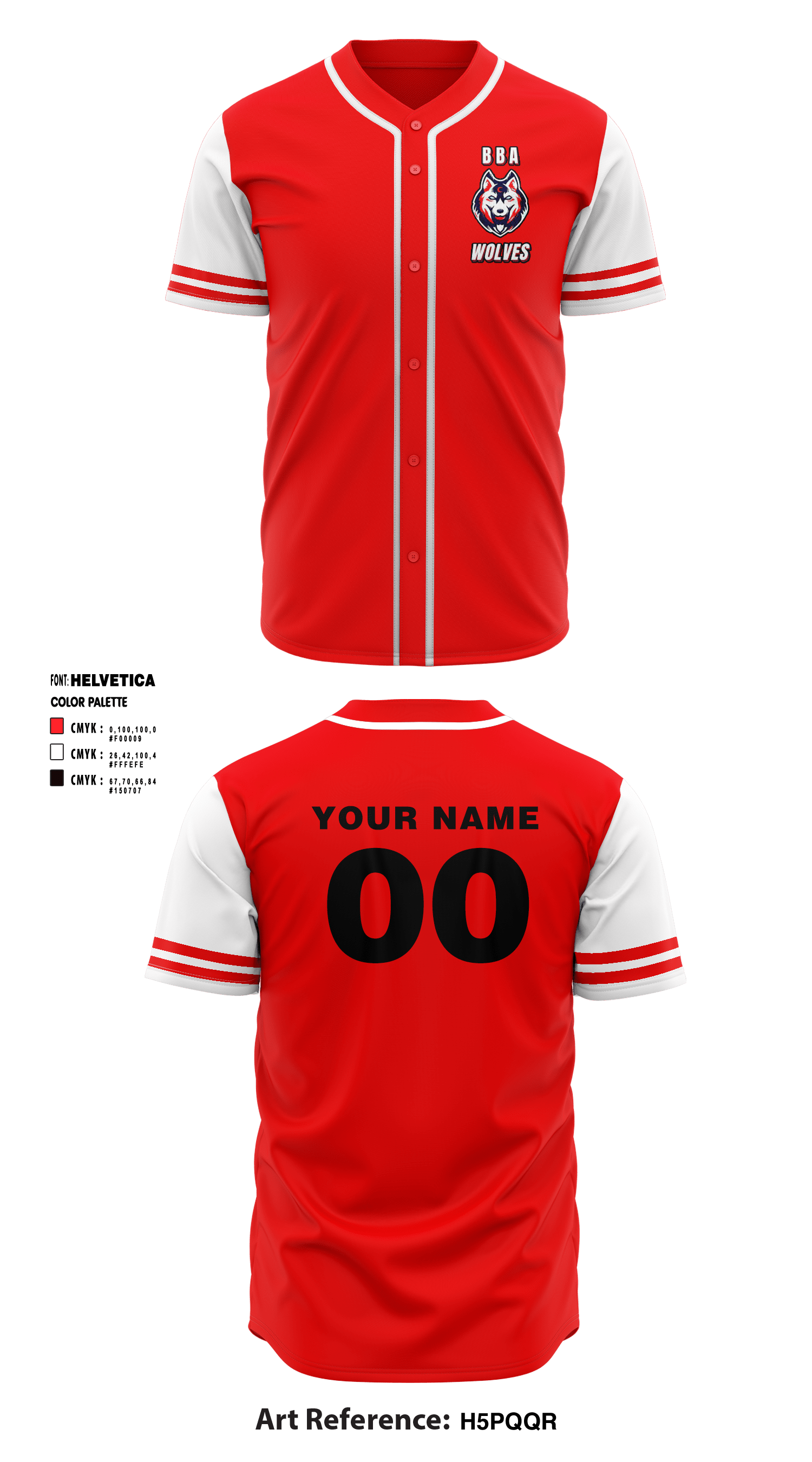 Wolfpack 41932993 Full Button Baseball Jersey - 1 – Teamtime