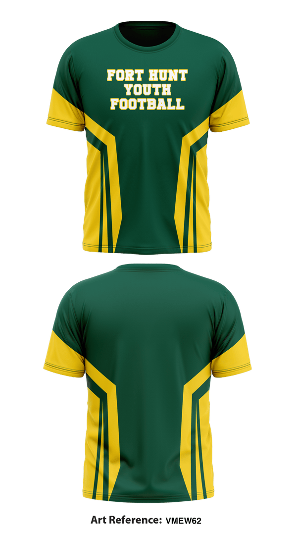 Short Sleeve Performance Shirt, Fort Hunt Youth Football, Football, Teamtime, Team time, sublimation, custom sports apparel, team uniforms, spirit wear, spiritwear, sports uniforms, custom shirts, team store, custom team store, fundraiser sports, apparel fundraiser