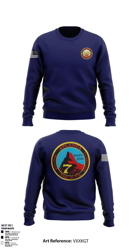 Crew Neck Sweatshirt, , Fire Department, Teamtime, Team time, sublimation, custom sports apparel, team uniforms, spirit wear, spiritwear, sports uniforms, custom shirts, team store, custom team store, fundraiser sports, apparel fundraiser