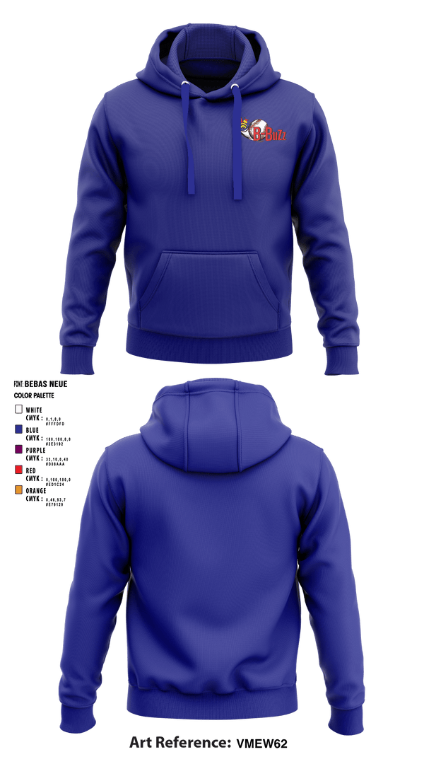 Hoodie, B Buzz Baseball League, Baseball, Teamtime, Team time, sublimation, custom sports apparel, team uniforms, spirit wear, spiritwear, sports uniforms, custom shirts, team store, custom team store, fundraiser sports, apparel fundraiser