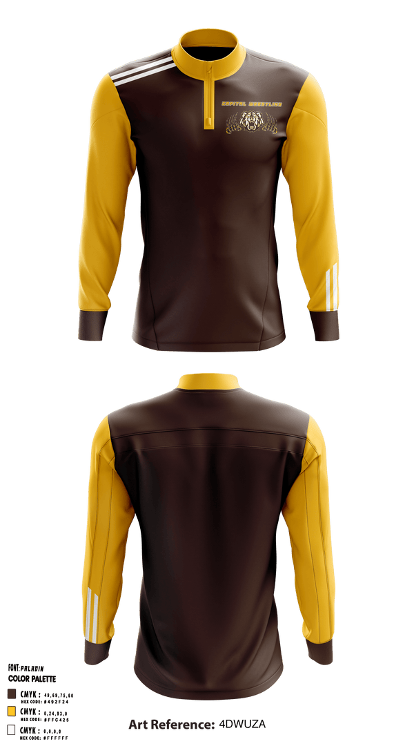 Quarter Zip Jacket, Capital High School Wrestling, Wrestling, Teamtime, Team time, sublimation, custom sports apparel, team uniforms, spirit wear, spiritwear, sports uniforms, custom shirts, team store, custom team store, fundraiser sports, apparel fundraiser