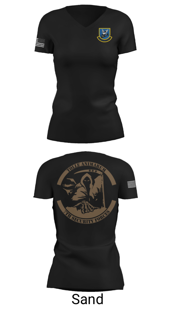Women's Short Sleeve Vneck Shirt, , Air Force, Teamtime, Team time, sublimation, custom sports apparel, team uniforms, spirit wear, spiritwear, sports uniforms, custom shirts, team store, custom team store, fundraiser sports, apparel fundraiser