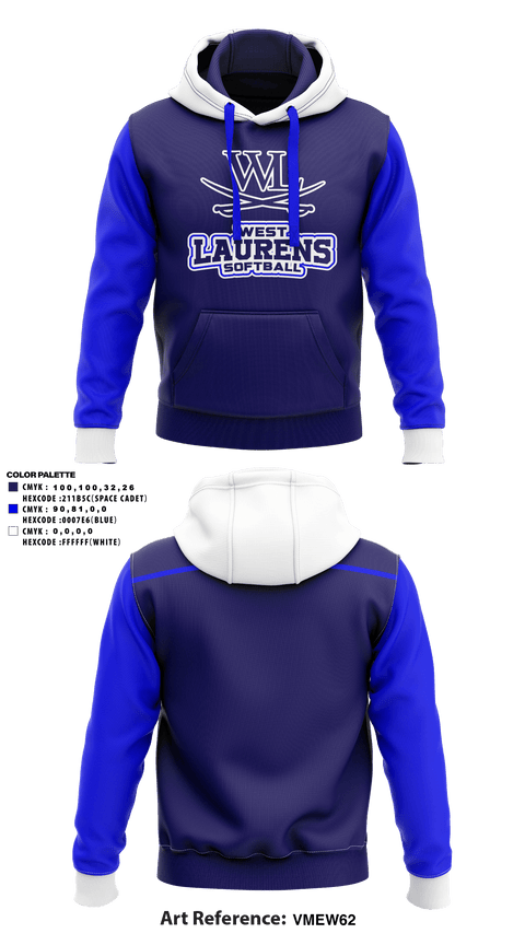 Hoodie, West Laurens High School Baseball, Baseball, Teamtime, Team time, sublimation, custom sports apparel, team uniforms, spirit wear, spiritwear, sports uniforms, custom shirts, team store, custom team store, fundraiser sports, apparel fundraiser
