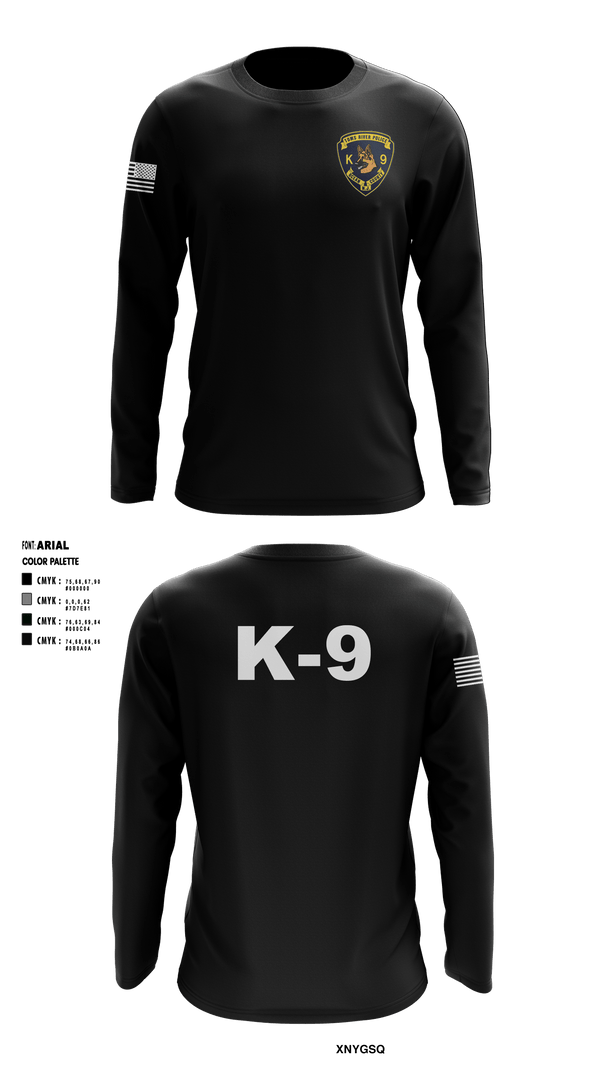Long Sleeve Performance Shirt, , Police, Teamtime, Team time, sublimation, custom sports apparel, team uniforms, spirit wear, spiritwear, sports uniforms, custom shirts, team store, custom team store, fundraiser sports, apparel fundraiser