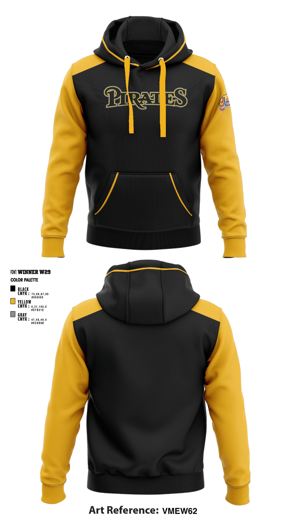 Hoodie, Los Angeles Pirates, Baseball, Teamtime, Team time, sublimation, custom sports apparel, team uniforms, spirit wear, spiritwear, sports uniforms, custom shirts, team store, custom team store, fundraiser sports, apparel fundraiser