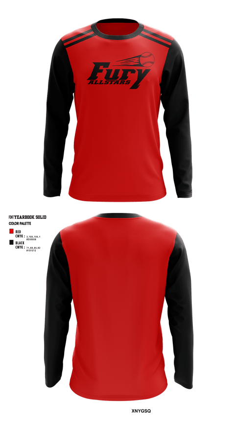 Long Sleeve Performance Shirt, Niles Township Fury, Softball, Teamtime, Team time, sublimation, custom sports apparel, team uniforms, spirit wear, spiritwear, sports uniforms, custom shirts, team store, custom team store, fundraiser sports, apparel fundraiser