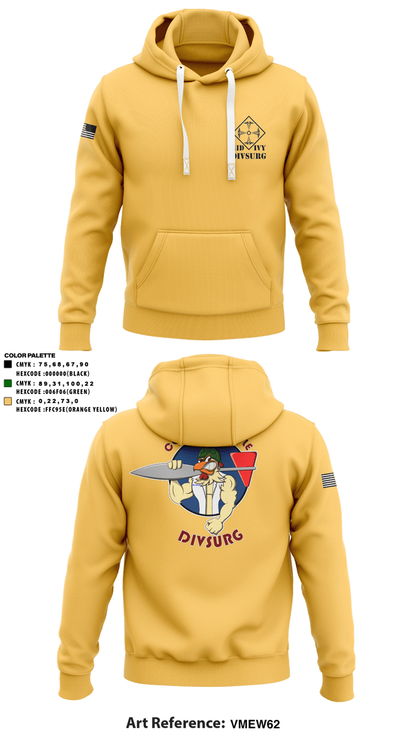 Hoodie, DIVSURG, 4ID, Army, Teamtime, Team time, sublimation, custom sports apparel, team uniforms, spirit wear, spiritwear, sports uniforms, custom shirts, team store, custom team store, fundraiser sports, apparel fundraiser
