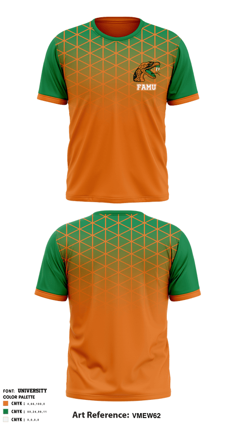 Short Sleeve Shooting Shirt, FAMU Basketball, Men's Basketball, Teamtime, Team time, sublimation, custom sports apparel, team uniforms, spirit wear, spiritwear, sports uniforms, custom shirts, team store, custom team store, fundraiser sports, apparel fundraiser
