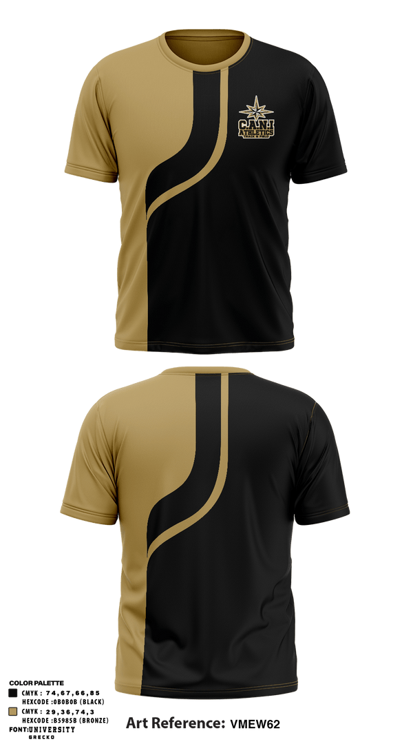 Short Sleeve Performance Shirt, C.A.N.I Athletics Track & Field, Track & Field, Teamtime, Team time, sublimation, custom sports apparel, team uniforms, spirit wear, spiritwear, sports uniforms, custom shirts, team store, custom team store, fundraiser sports, apparel fundraiser