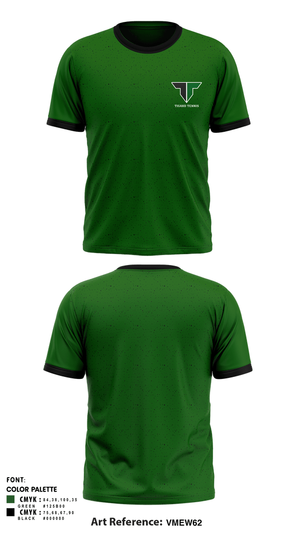 Short Sleeve Performance Shirt, Tigard High School Tennis, Tennis, Teamtime, Team time, sublimation, custom sports apparel, team uniforms, spirit wear, spiritwear, sports uniforms, custom shirts, team store, custom team store, fundraiser sports, apparel fundraiser
