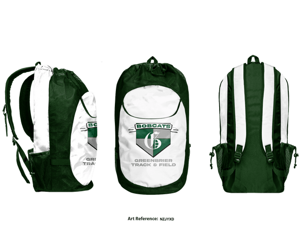 Greenbrier track & field 68070632 Gear Bag - 1