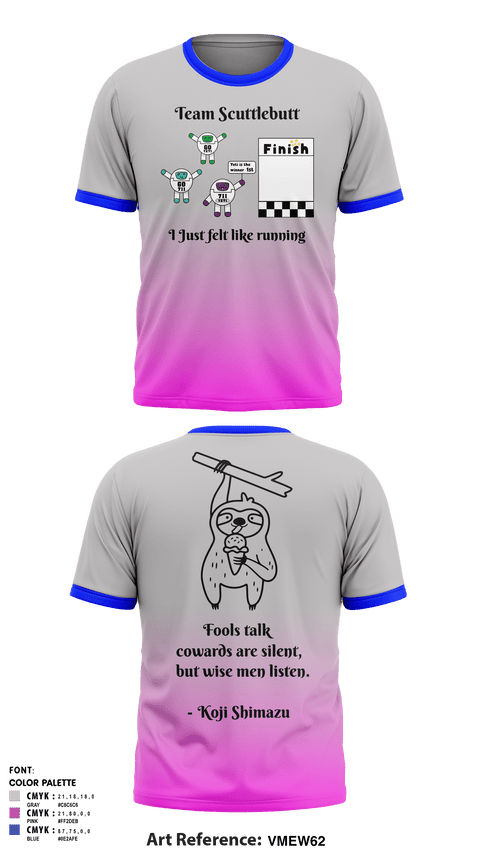 Short Sleeve Performance Shirt, Team Scuttlebutt, Cross Country, Teamtime, Team time, sublimation, custom sports apparel, team uniforms, spirit wear, spiritwear, sports uniforms, custom shirts, team store, custom team store, fundraiser sports, apparel fundraiser