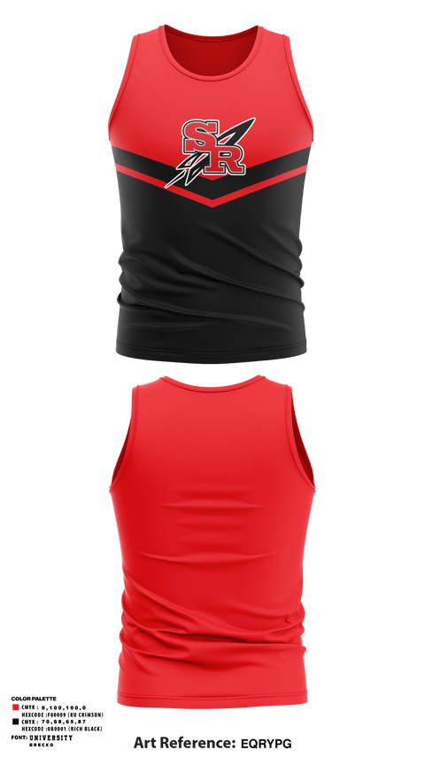Tank Top, Slippery Rock Area High School Track, Track & Field, Teamtime, Team time, sublimation, custom sports apparel, team uniforms, spirit wear, spiritwear, sports uniforms, custom shirts, team store, custom team store, fundraiser sports, apparel fundraiser