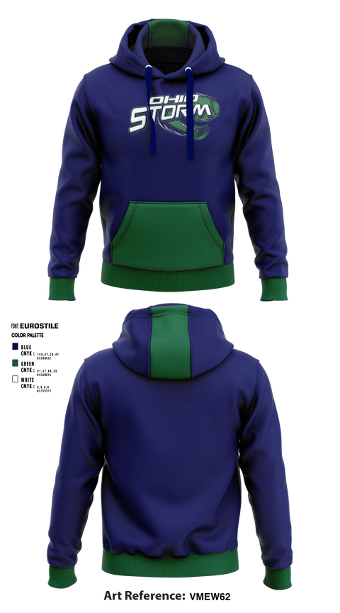 Hoodie, Ohio Storm, Softball, Teamtime, Team time, sublimation, custom sports apparel, team uniforms, spirit wear, spiritwear, sports uniforms, custom shirts, team store, custom team store, fundraiser sports, apparel fundraiser