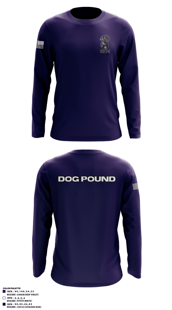 Long Sleeve Performance Shirt, , Police, Teamtime, Team time, sublimation, custom sports apparel, team uniforms, spirit wear, spiritwear, sports uniforms, custom shirts, team store, custom team store, fundraiser sports, apparel fundraiser