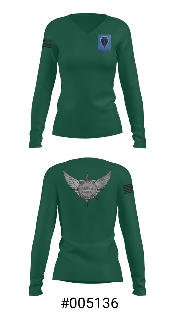 Women's Long Sleeve Vneck Shirt, , Police, Teamtime, Team time, sublimation, custom sports apparel, team uniforms, spirit wear, spiritwear, sports uniforms, custom shirts, team store, custom team store, fundraiser sports, apparel fundraiser
