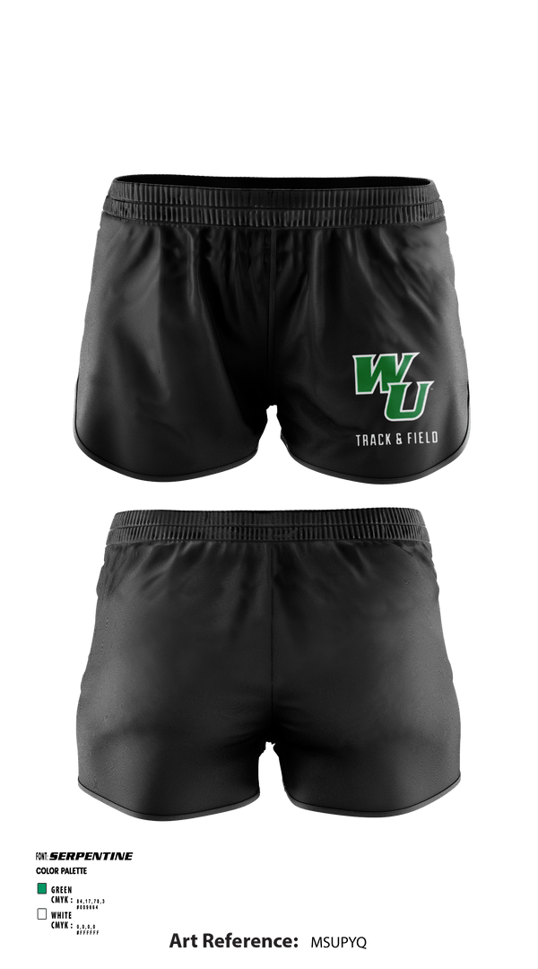 Track Shorts, Wilmington University Track, Track & Field, Teamtime, Team time, sublimation, custom sports apparel, team uniforms, spirit wear, spiritwear, sports uniforms, custom shirts, team store, custom team store, fundraiser sports, apparel fundraiser