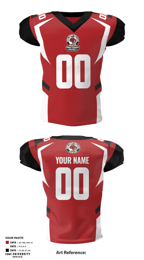 Football Jersey, Summit Parkway Middle School Football, Football, Teamtime, Team time, sublimation, custom sports apparel, team uniforms, spirit wear, spiritwear, sports uniforms, custom shirts, team store, custom team store, fundraiser sports, apparel fundraiser