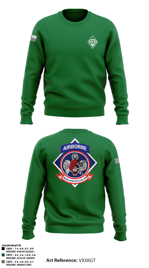 Crew Neck Sweatshirt, , Army, Teamtime, Team time, sublimation, custom sports apparel, team uniforms, spirit wear, spiritwear, sports uniforms, custom shirts, team store, custom team store, fundraiser sports, apparel fundraiser