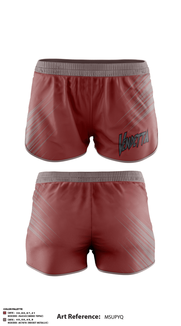Track Shorts, Vendetta Brimhall, Softball, Teamtime, Team time, sublimation, custom sports apparel, team uniforms, spirit wear, spiritwear, sports uniforms, custom shirts, team store, custom team store, fundraiser sports, apparel fundraiser