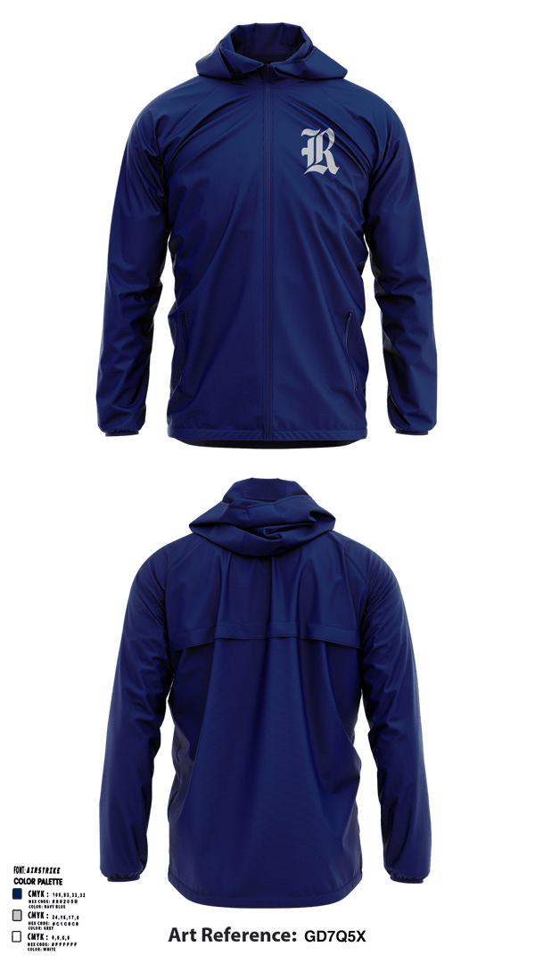 Windbreaker, Rice Owls Baseball, Baseball, Teamtime, Team time, sublimation, custom sports apparel, team uniforms, spirit wear, spiritwear, sports uniforms, custom shirts, team store, custom team store, fundraiser sports, apparel fundraiser