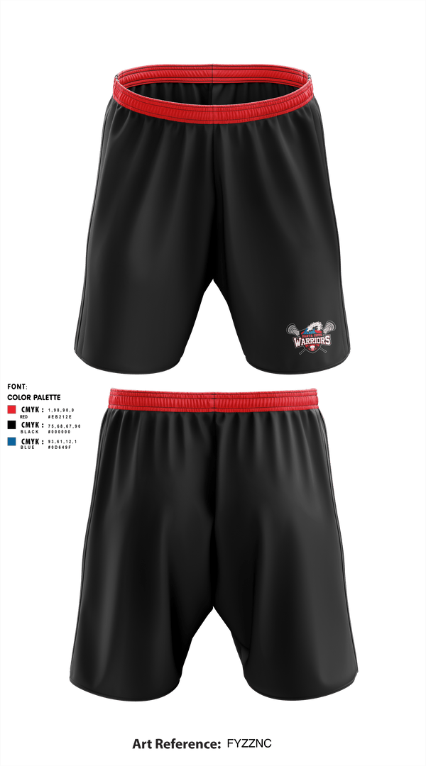 Athletic Shorts With Pockets, Santa Cruz Warriors Lacrosse, Men's Lacrosse, Teamtime, Team time, sublimation, custom sports apparel, team uniforms, spirit wear, spiritwear, sports uniforms, custom shirts, team store, custom team store, fundraiser sports, apparel fundraiser
