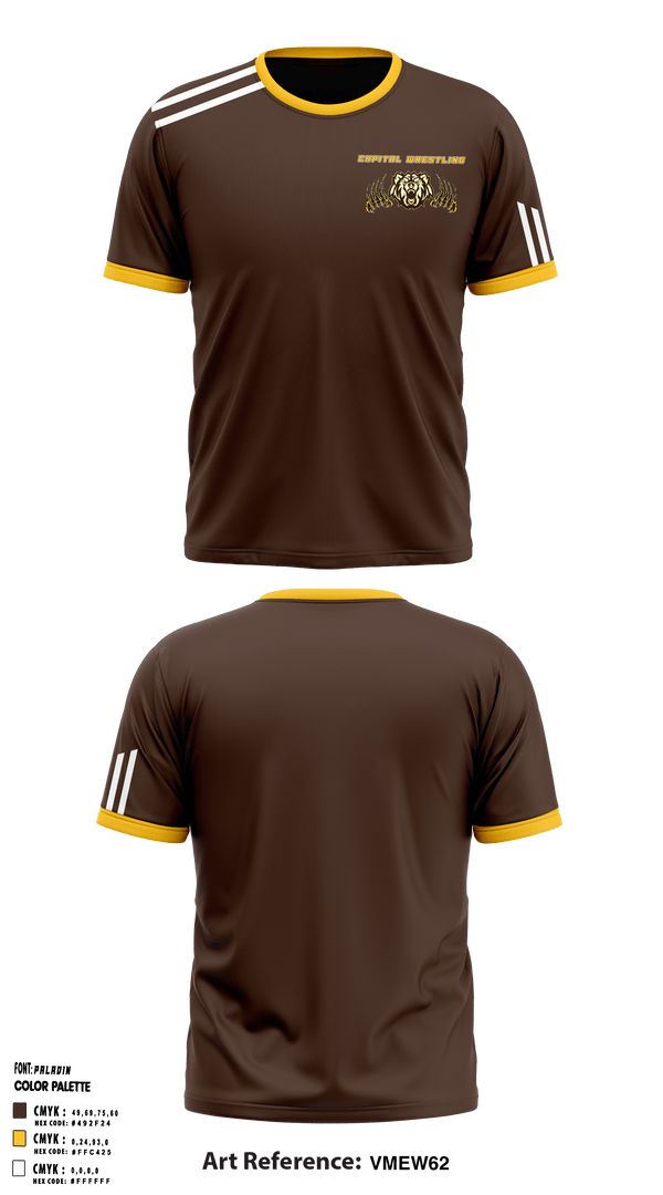Short Sleeve Performance Shirt, Capital High School Wrestling, Wrestling, Teamtime, Team time, sublimation, custom sports apparel, team uniforms, spirit wear, spiritwear, sports uniforms, custom shirts, team store, custom team store, fundraiser sports, apparel fundraiser