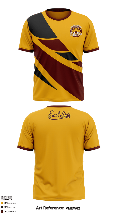 Short Sleeve Performance Shirt, East Pensacola Rattlers, Football, Teamtime, Team time, sublimation, custom sports apparel, team uniforms, spirit wear, spiritwear, sports uniforms, custom shirts, team store, custom team store, fundraiser sports, apparel fundraiser