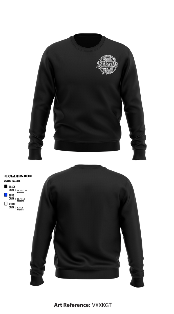 Crew Neck Sweatshirt, Munising Baptist School Bobcats, Men's Basketball, Teamtime, Team time, sublimation, custom sports apparel, team uniforms, spirit wear, spiritwear, sports uniforms, custom shirts, team store, custom team store, fundraiser sports, apparel fundraiser