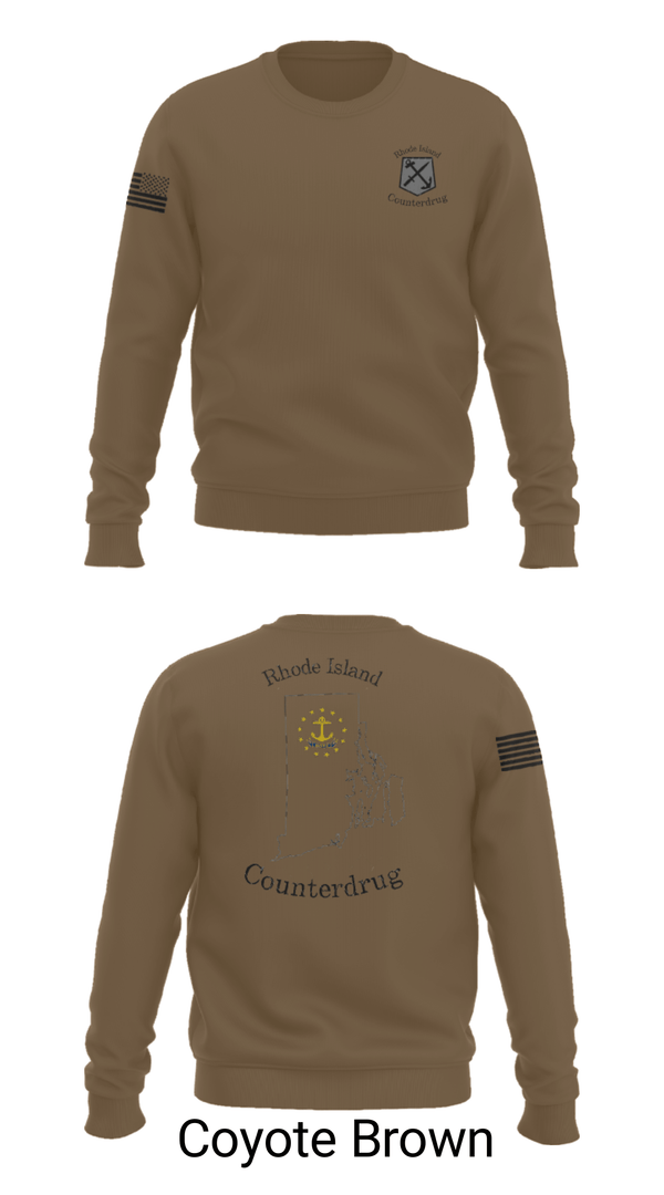 Crew Neck Sweatshirt, , National Guard, Teamtime, Team time, sublimation, custom sports apparel, team uniforms, spirit wear, spiritwear, sports uniforms, custom shirts, team store, custom team store, fundraiser sports, apparel fundraiser