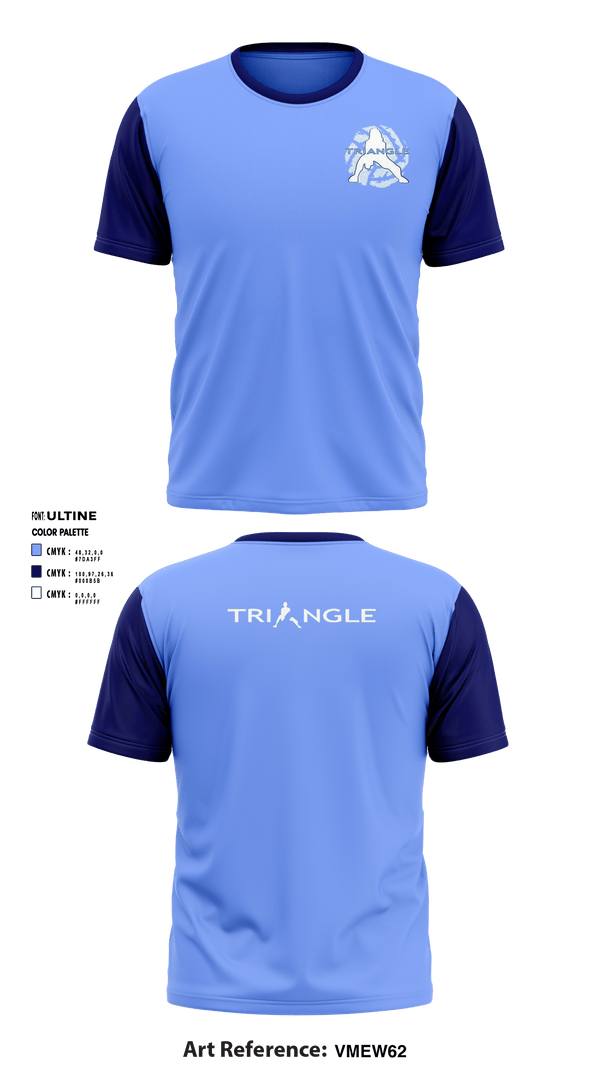 Short Sleeve Performance Shirt, Triangle Volleyball Club, Women's Volleyball, Teamtime, Team time, sublimation, custom sports apparel, team uniforms, spirit wear, spiritwear, sports uniforms, custom shirts, team store, custom team store, fundraiser sports, apparel fundraiser
