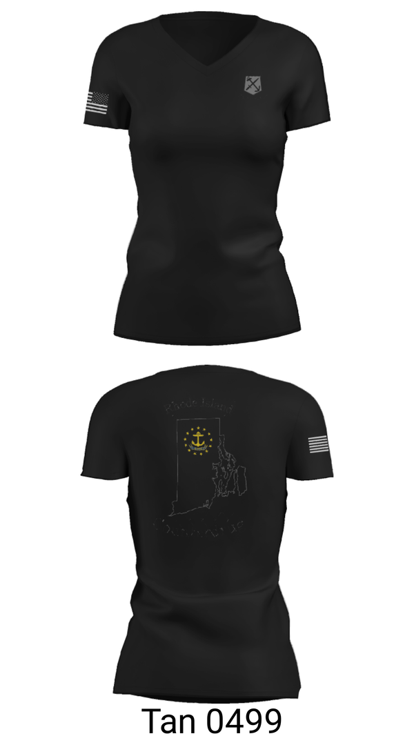 Women's Short Sleeve Vneck Shirt, , National Guard, Teamtime, Team time, sublimation, custom sports apparel, team uniforms, spirit wear, spiritwear, sports uniforms, custom shirts, team store, custom team store, fundraiser sports, apparel fundraiser