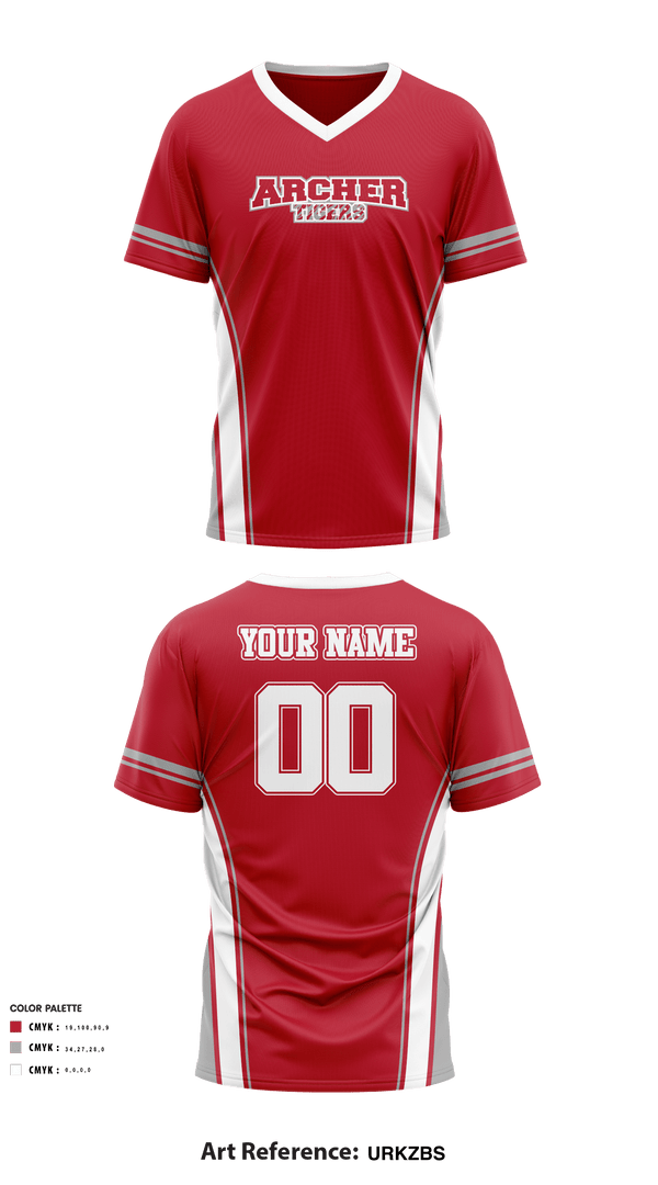 Mens Soccer Jersey, Archer Athletic Association, School Spirit Store, Teamtime, Team time, sublimation, custom sports apparel, team uniforms, spirit wear, spiritwear, sports uniforms, custom shirts, team store, custom team store, fundraiser sports, apparel fundraiser