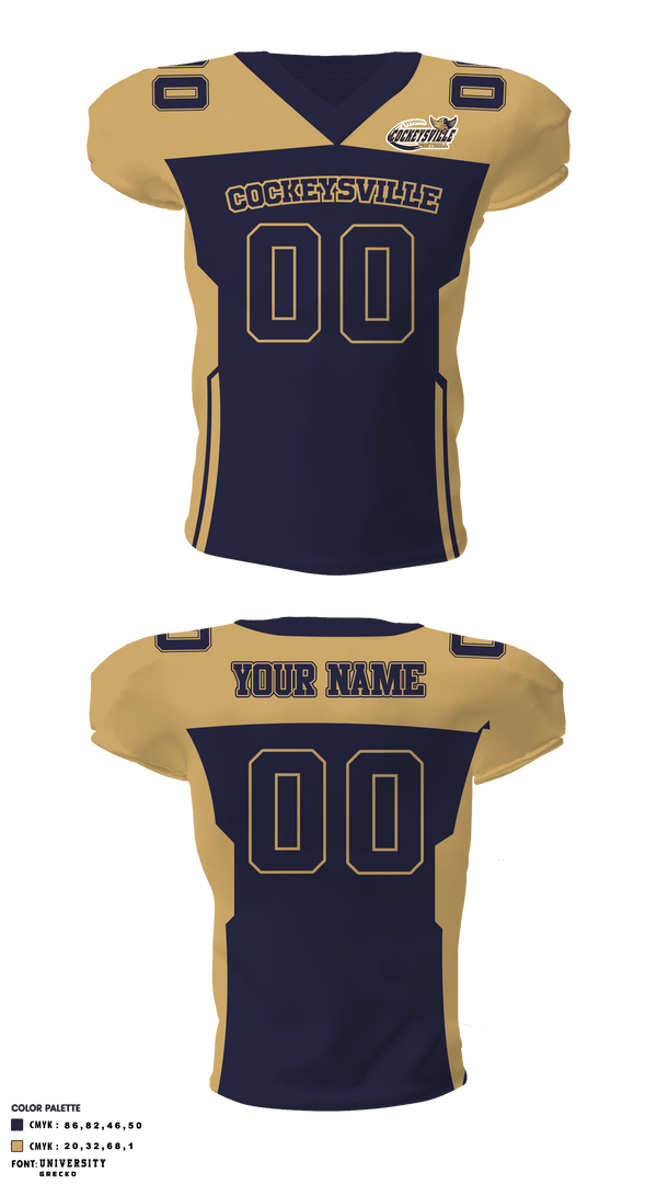 Football Jersey, Cockeysville Eagles Football, Football, Teamtime, Team time, sublimation, custom sports apparel, team uniforms, spirit wear, spiritwear, sports uniforms, custom shirts, team store, custom team store, fundraiser sports, apparel fundraiser