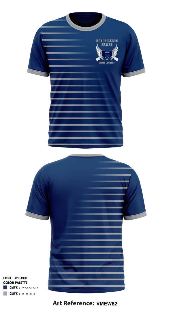 Short Sleeve Performance Shirt, Hendrickson High School Cross Country, Cross Country, Teamtime, Team time, sublimation, custom sports apparel, team uniforms, spirit wear, spiritwear, sports uniforms, custom shirts, team store, custom team store, fundraiser sports, apparel fundraiser